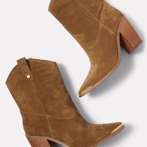 Vince Camuto® Abel Western Suede Bootie